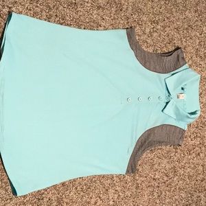 Under Armour womens golf top Blue Size M
